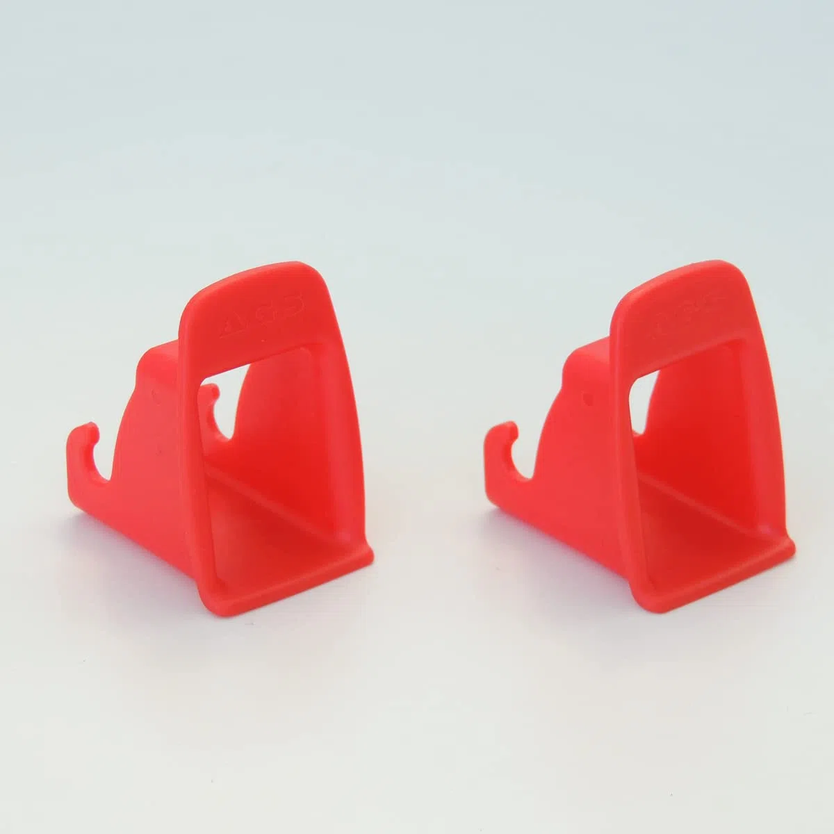 1 par de asiento de coche Isofix guía surco coche niño asiento ISOFIX localizador guía universal ajuste rojo