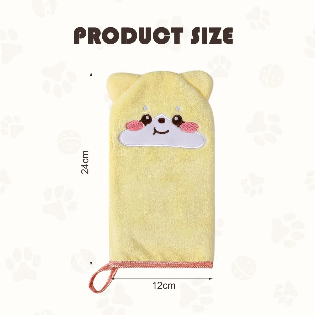 PHOGARY Paquete de 5 Manoplas de Microfibra para el baño, 4.5 x 9 Pulgadas, súper absorbentes y Suaves, Estilo Animal Lindo, Exfoliante Suave para bebés, niños pequeños y niños, baño y Ducha