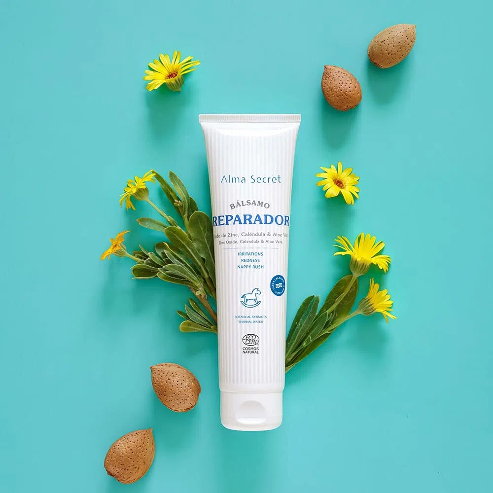 Alma Secret Crema rojeces multiusos o de Pañal con Óxido de Zinc, Caléndula & Aloe Vera - ECOCERT COSMOS NATURAL 100 ml