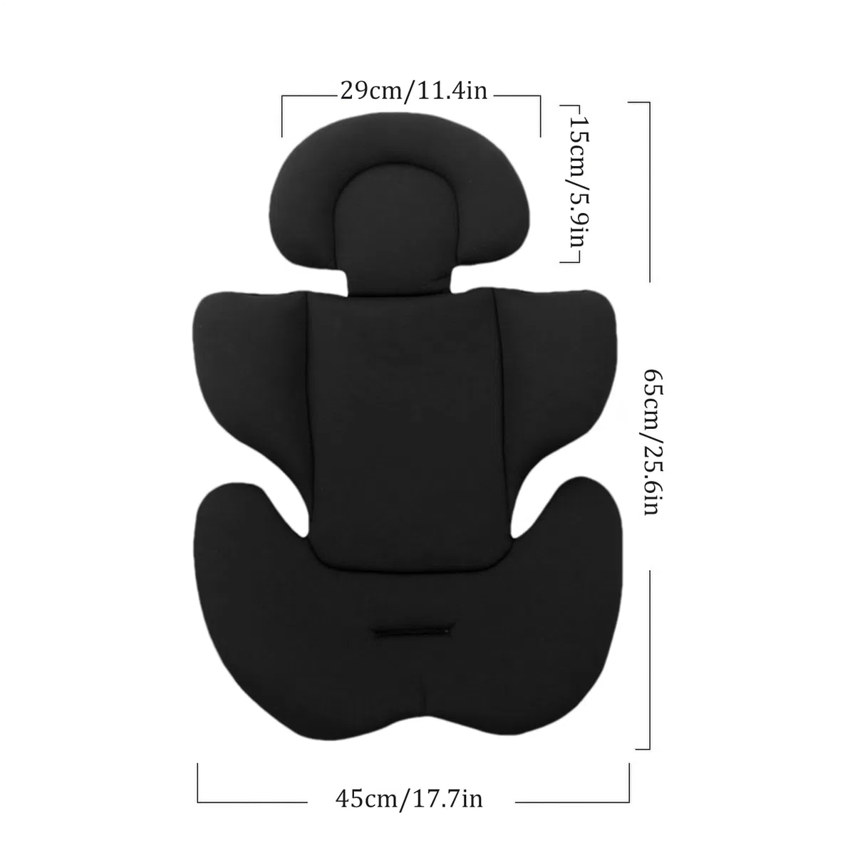 Soporte para la cabeza del asiento de coche para recién nacidos, cojín para cochecito de bebé - Cojín extra suave para asiento de coche,Almohadilla de inserción para de cabeza y cuello, soport