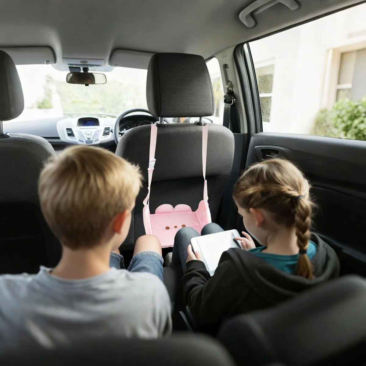 Reposapiés De Coche - Accesorios Automotrices Ergonómicos De Soporte,Hamaca Reposapiernas Para Coche De Pasajeros,Para Viajes Largos En Automóvil SUV RV Para Niños Adultos Y Pasajeros Ancianos