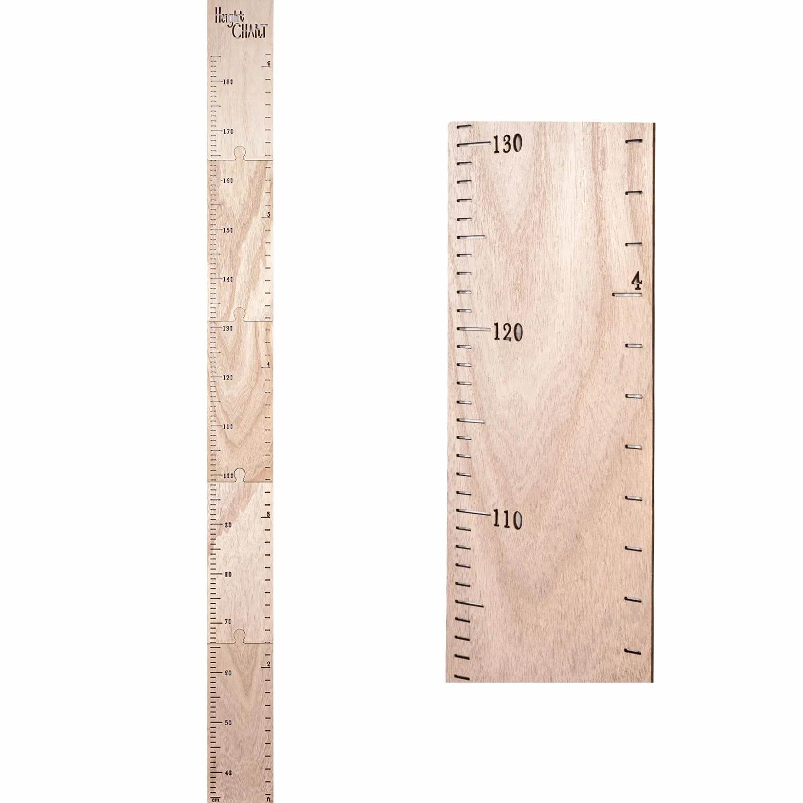 Tabla de crecimiento de altura de regla de altura, tabla de crecimiento para niños, regla de madera, dispositivo de medición de altura, regla de pared de madera extraíble para decoración de