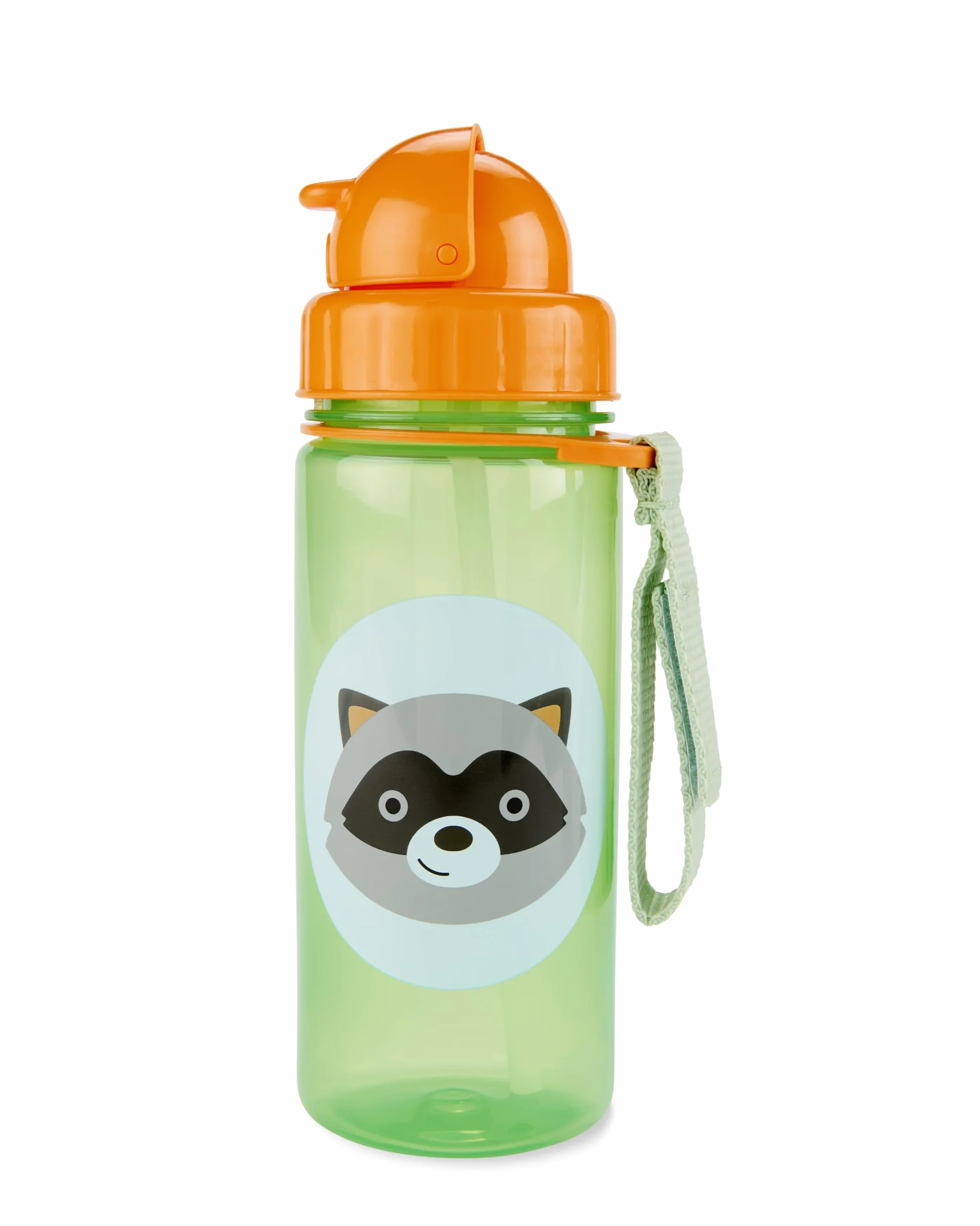 Skip Hop Zoo - Botella con pajita, diseño de mapache
