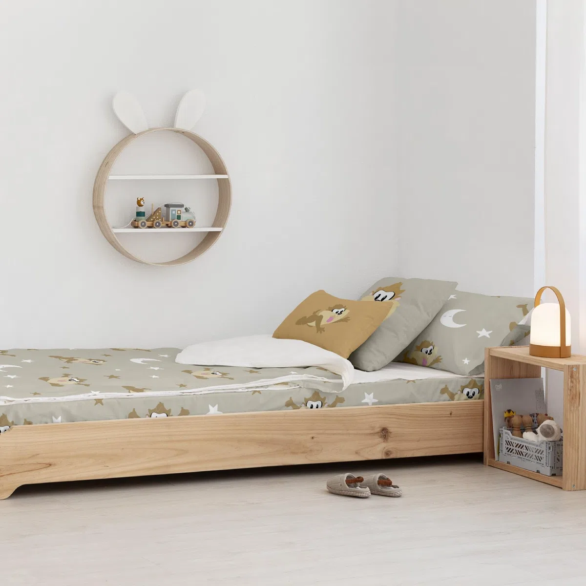 BELUM | Saco nórdico 100% algodón modelo simply taz para cama de 90 (90x200 cm.)