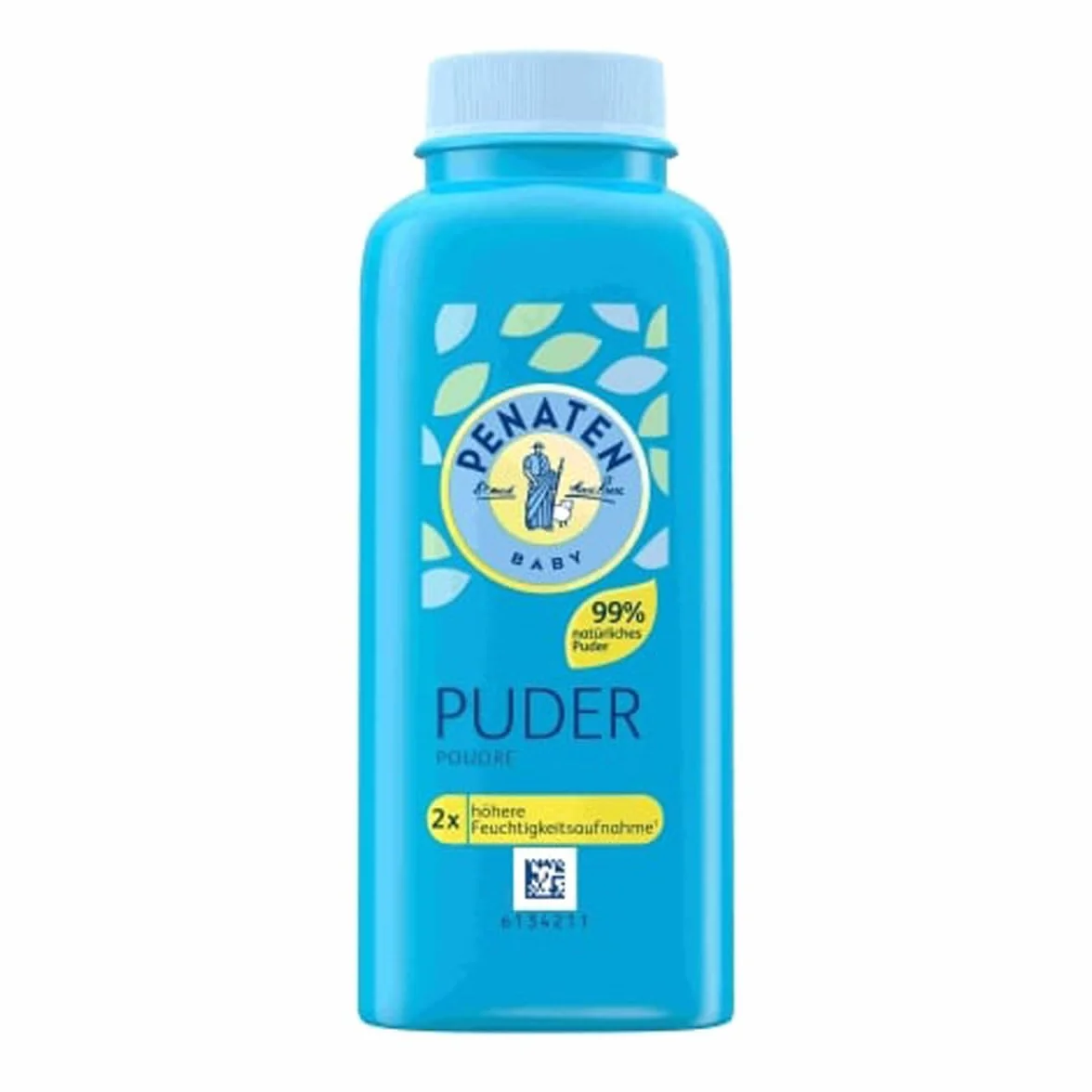 Penaten Puder 100g - Polvo para la piel sensible del bebé - Previene el enrojecimiento de la piel - 100 g