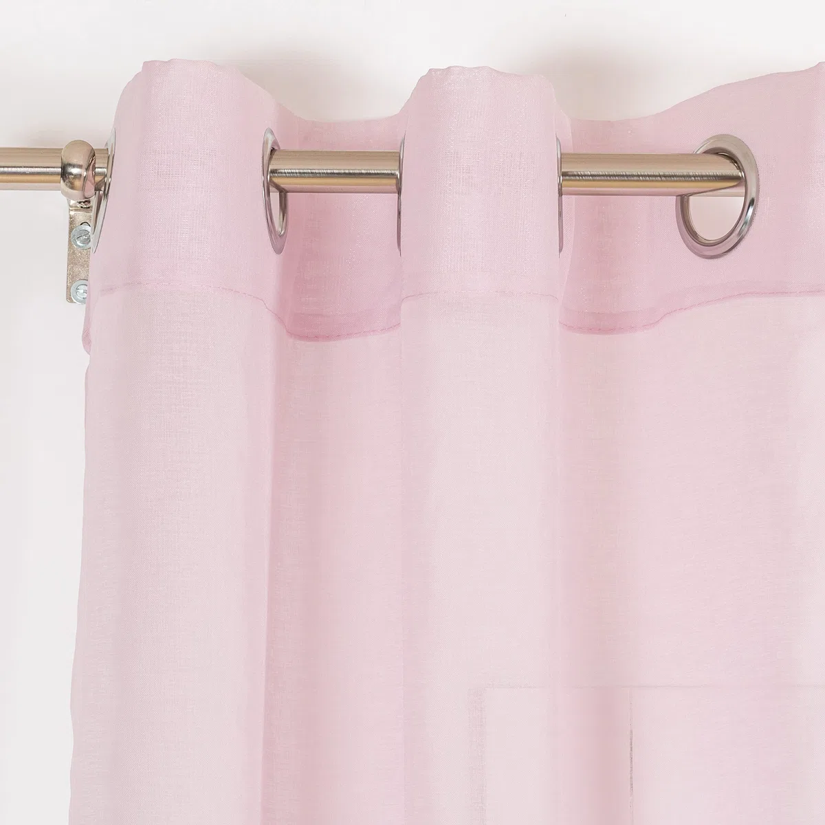 TRAMAS+ Cortinas Visillo Semitransparente para Salón y Dormitorio con Ojales, 140x260cm, 1 Pieza, Dormitorio, Infantil, Juvenil y Adulto y Comedor –Molly Malva