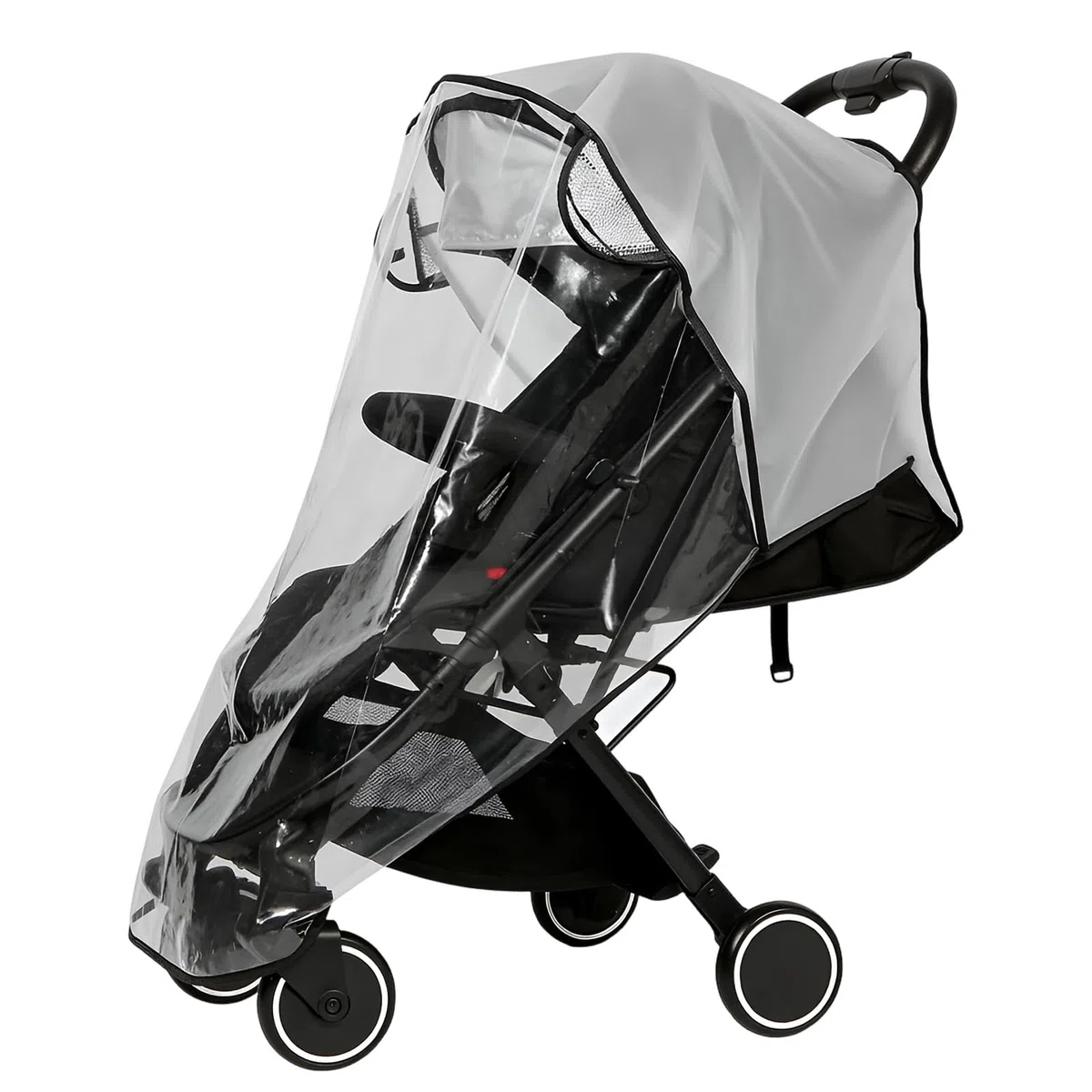 Plastico Lluvia Silla Paseo Universal,Plástico Lluvia Silla Paseo Universal,Material Ecológico de PVC Transparente y Sin Rayar - Protector Impermeable Transpirable para Lluvia, Viento