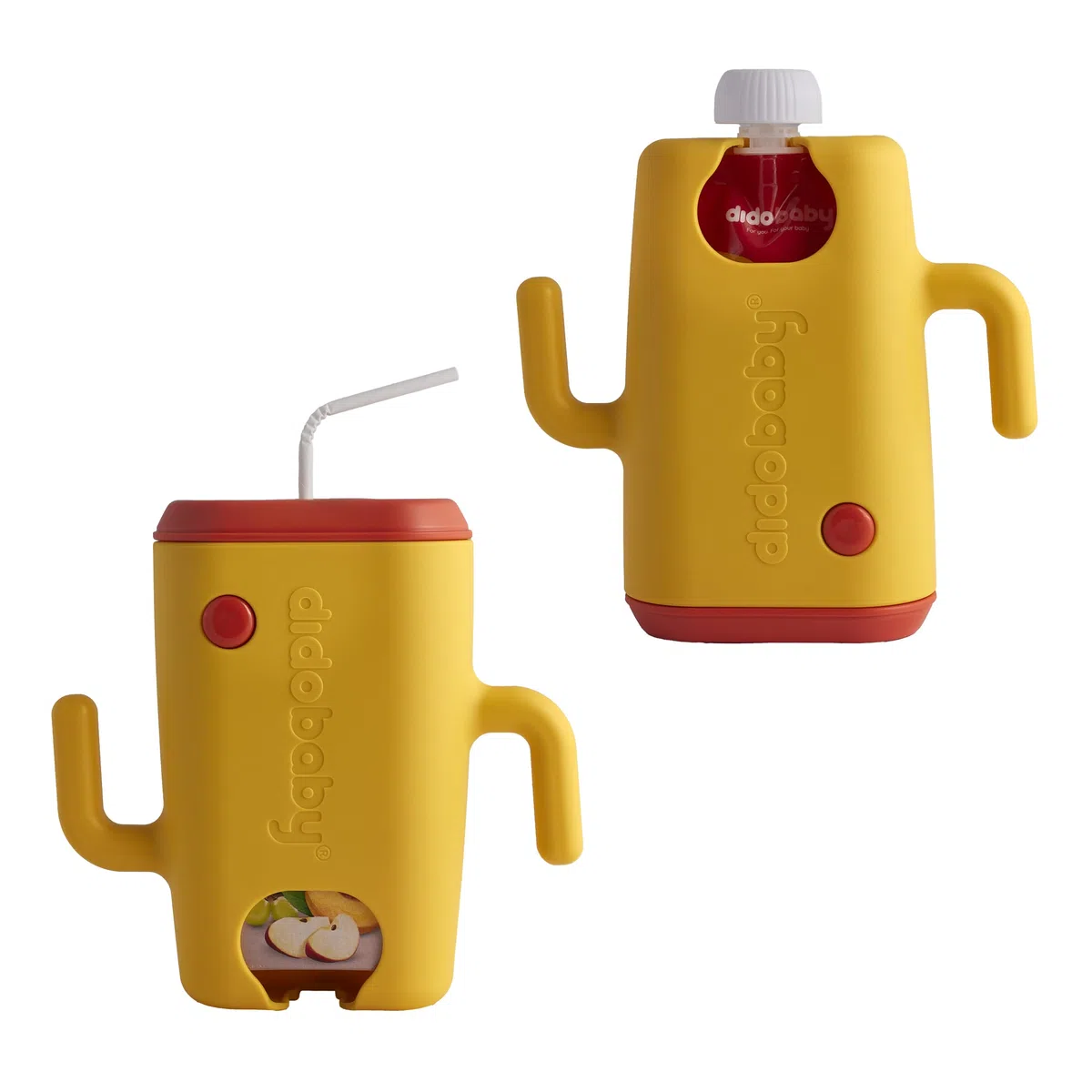 Soporte Anti-Derrames para Bolsitas Reutilizables y Briks de Zumo | Evita Manchas y Derrames | Compatible con las Bolsitas Didobaby y la Mayoría de Pouches