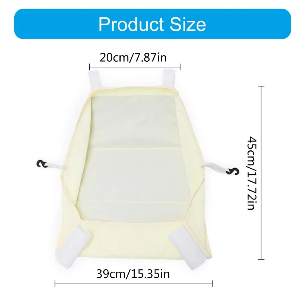 Upgrades - Bolsa organizadora para carrito de bebé, grande, almacenamiento debajo del cochecito, conveniente cesta de pañales para artículos esenciales