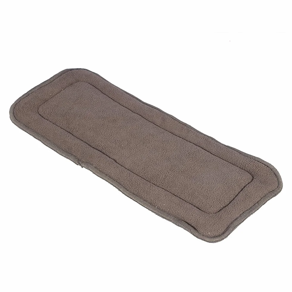 Pañal de tela lavable de 5 capas con carbón de bambú antibacteriano para adultos talla M