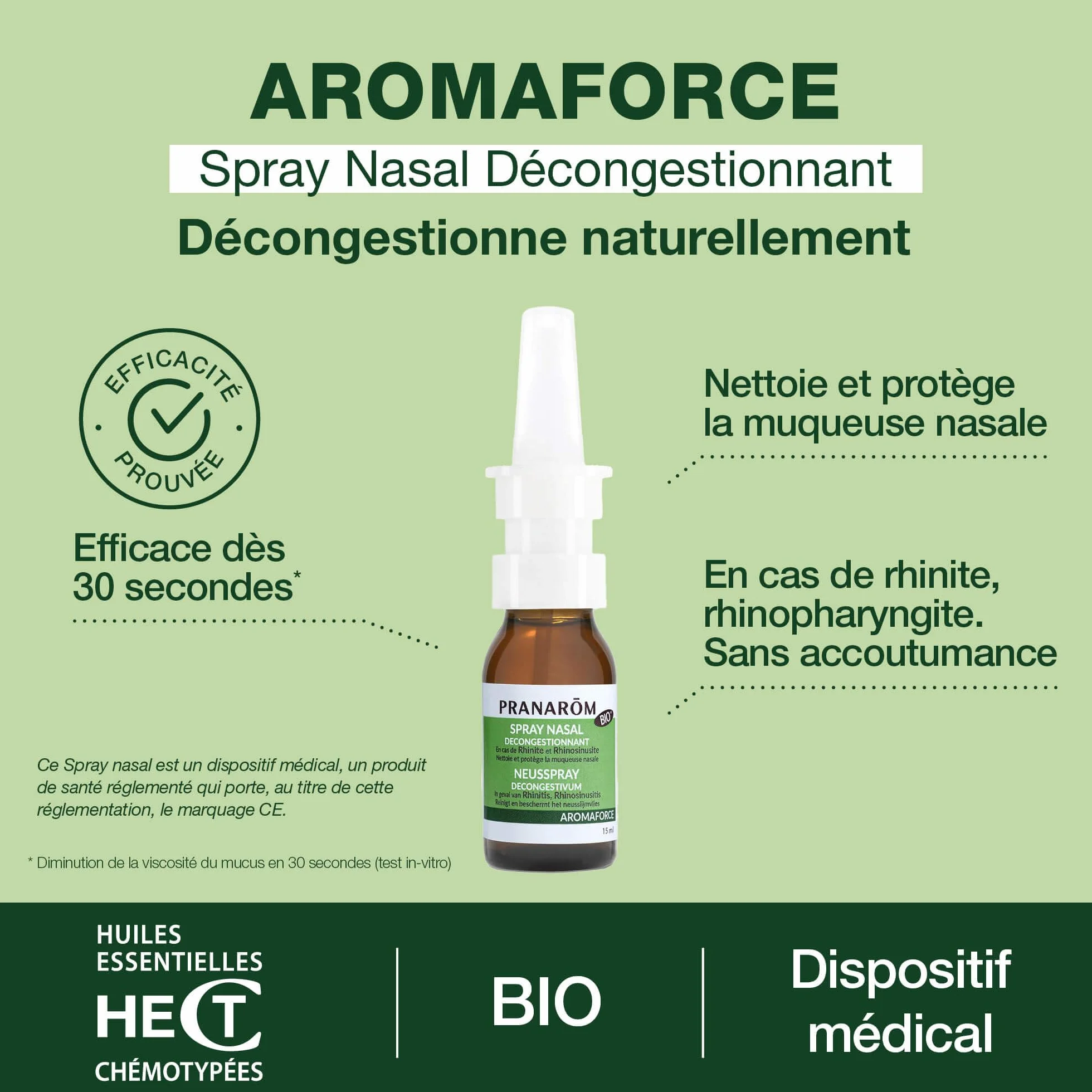 AROMAFORCE SPRAY NASAL BIO PRO