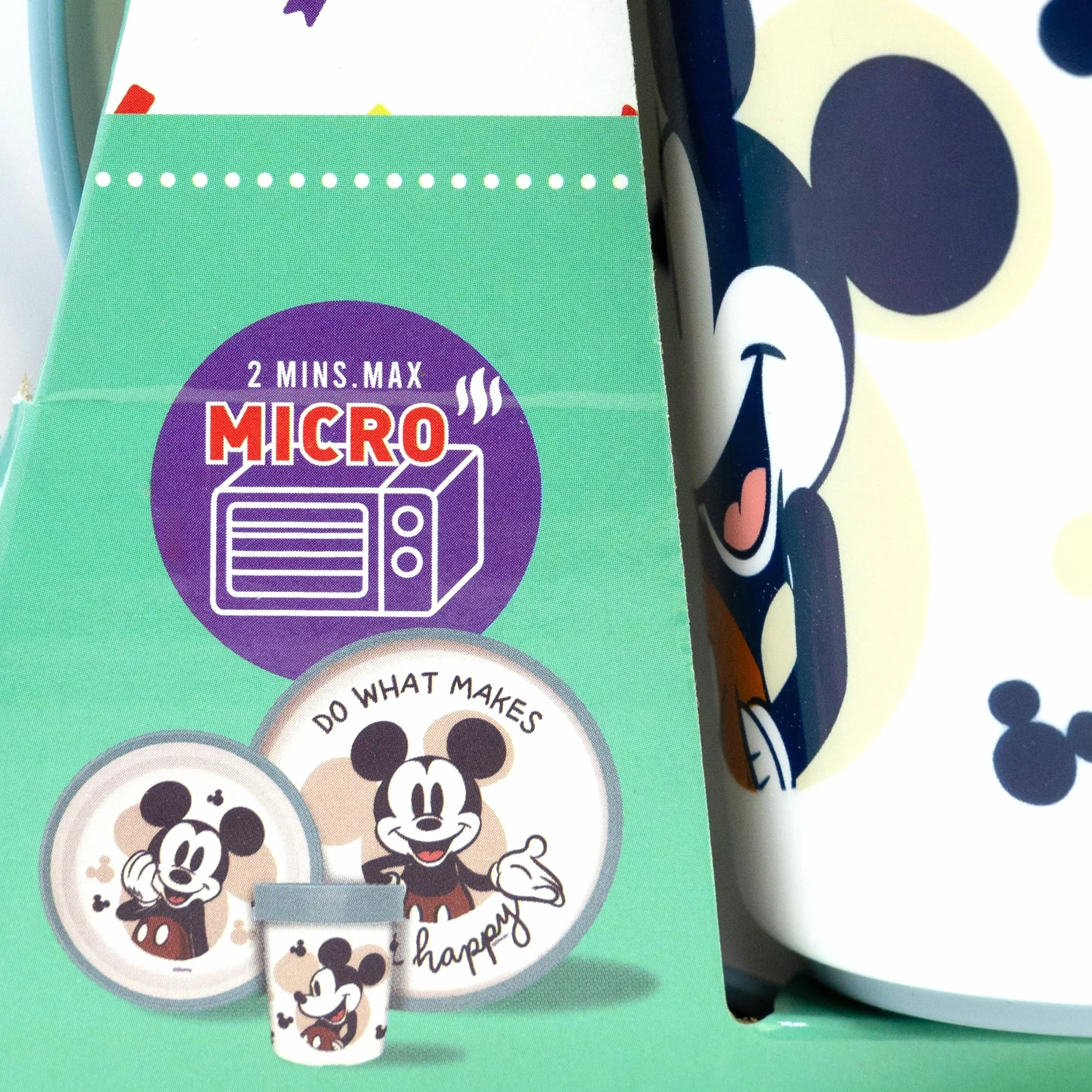 Stor SET 3 PCS VAJILLA PREMIUM BICOLOR ANTIDESLIZANTE MICKEY MOUSE FULL OF SMILES