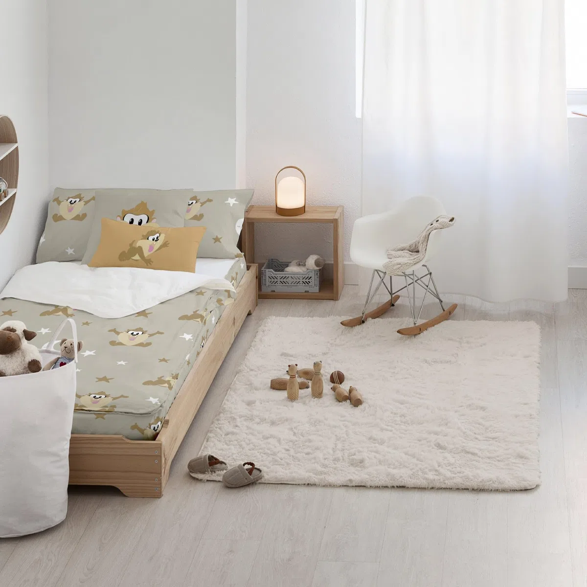 BELUM | Saco nórdico 100% algodón modelo simply taz para cama de 90 (90x200 cm.)