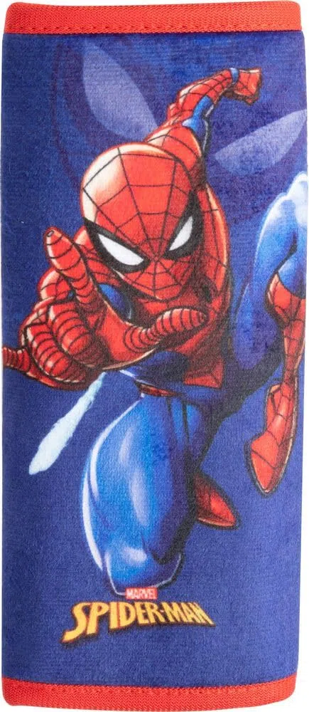 Protector de cojín de Coche Suave con Correa única, Protector de cinturón de Seguridad Spiderman Spider-Man Superheroes