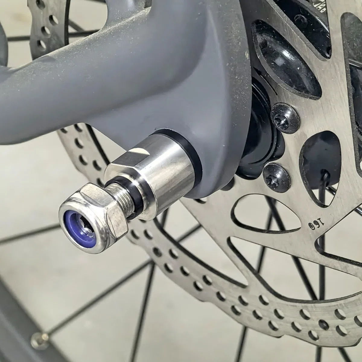 Eje de remolque de bicicleta, adaptador de eje pasante de paso M12 x 1.0/1.5/1.75, enganche de longitud ajustable para marcos de 135/142/148 mm (M12 x P1.0-160-178 mm)