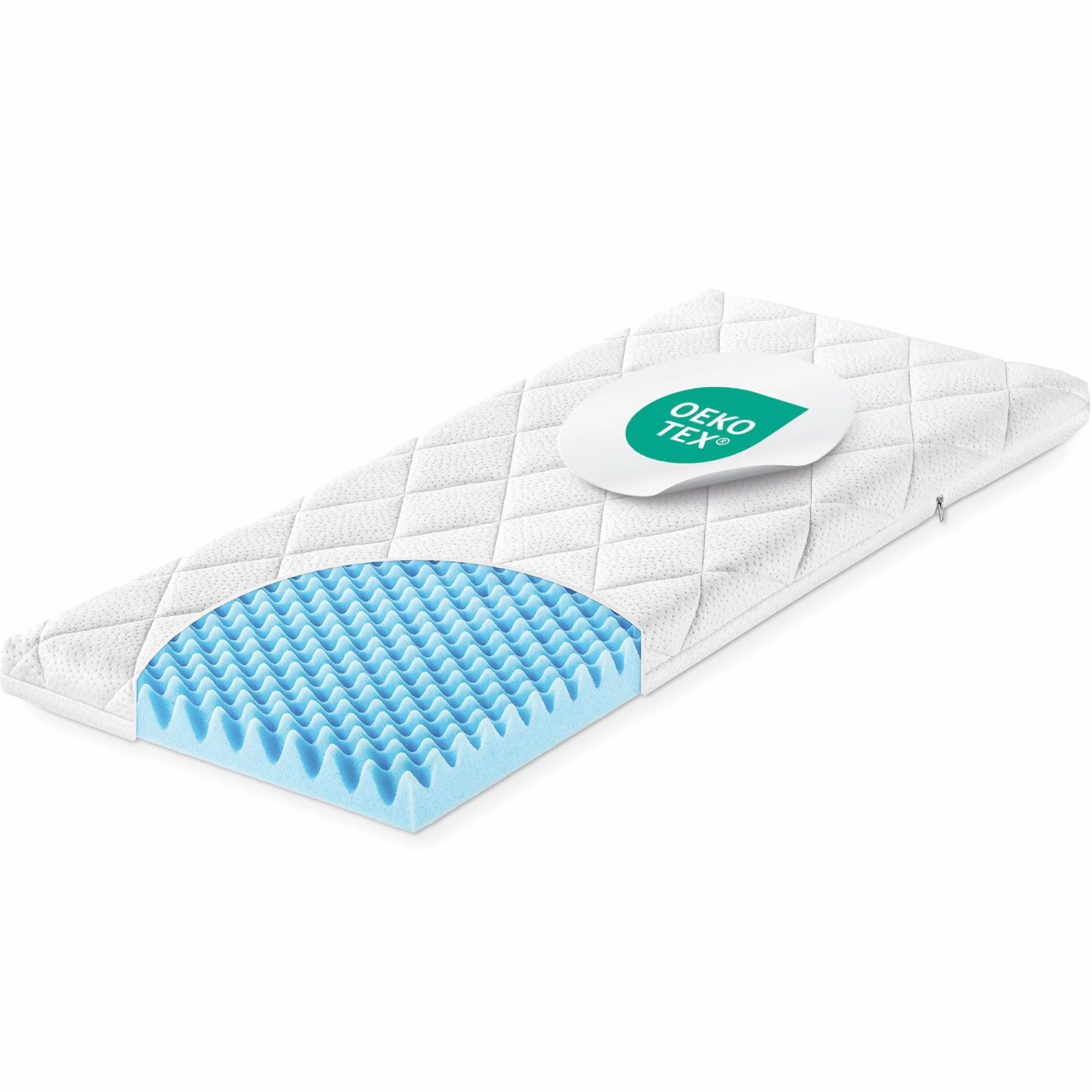 Julius Zöllner 1550090400 Dr. Lübbe Air Plus - Colchón para cuna (90 x 40 cm) [Importado de Alemania]