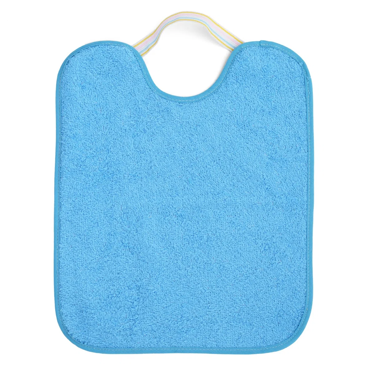 Ti TIN Pack 4 Baberos Bebé Impermeables y Absorbentes - A partir 12 meses - Ideal Guardería con Goma Elástica y Rizo de Algodón Suave