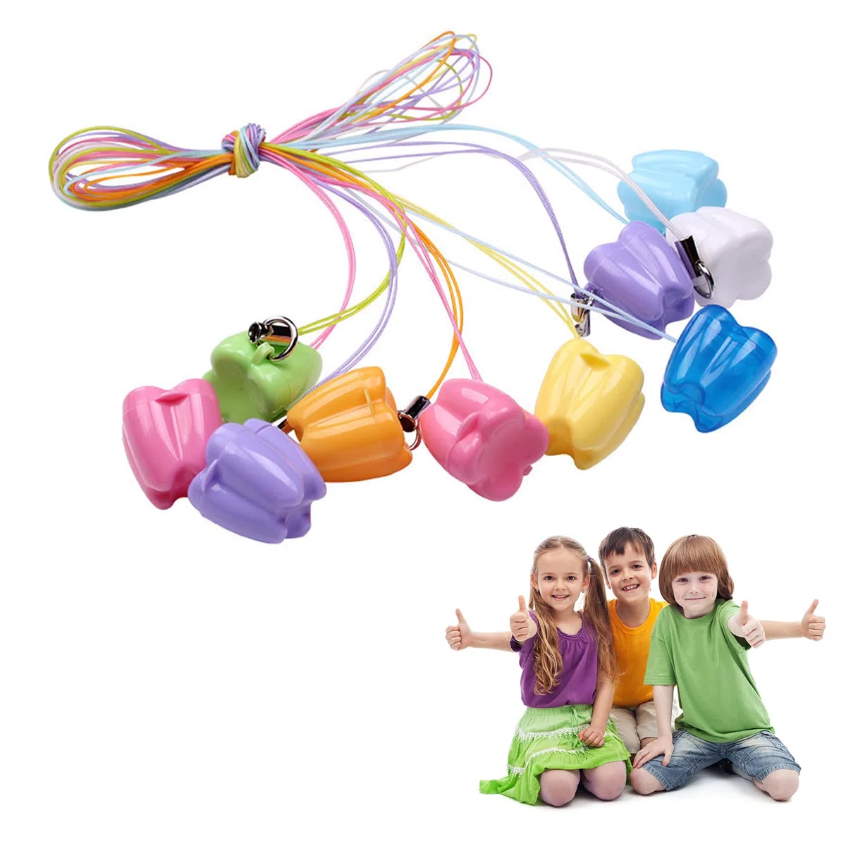 Caja Para Guardar Dientes Para Niños y Niñas Caja Dientes de Leche Cajas Para Dientes Caja Para Dientes de Leche Acumulación de Dientes Caja de Plásticos Para Guardar Dientes Caja,8PC
