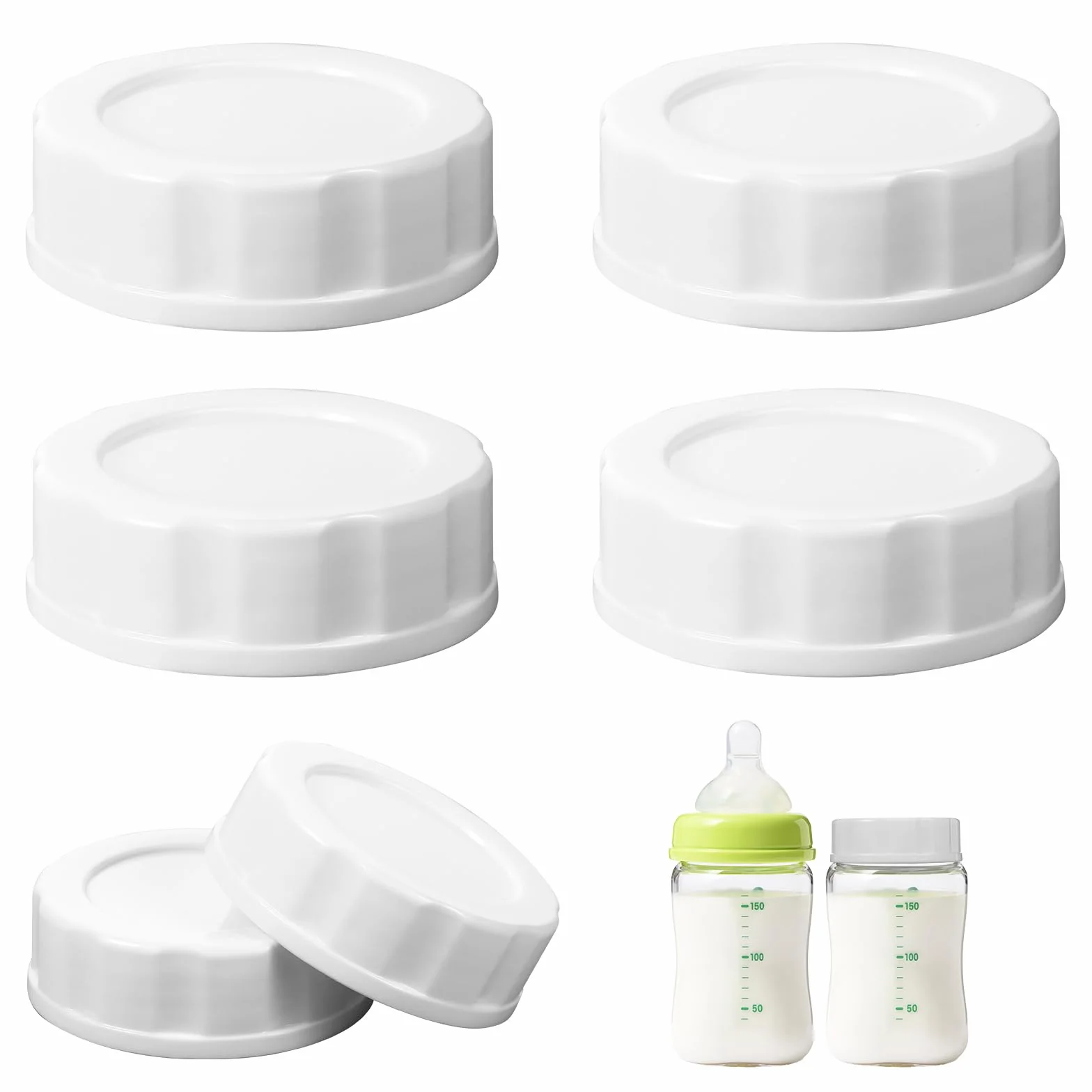 6 tapa(s) para biberones MAM de 6 a 18 meses, botella(s) de viaje con biberones MAM, tapas de viaje para botellas de 0 a 6 meses