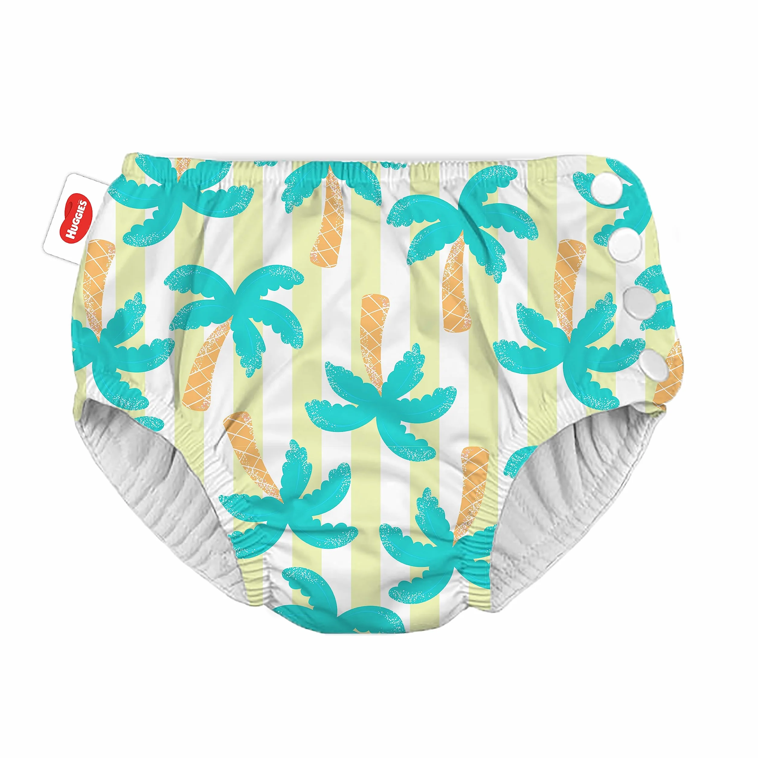 Huggies Little Swimmers Pañal Bañador Reusable Talla 3-4 Tropical P1