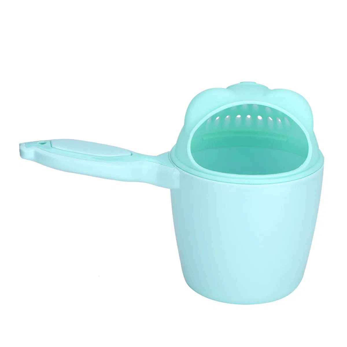 Taza de champú, Taza de Enjuague para el Cabello del bebé, Linda Forma de Taza para Lavar el Cabello para Niños, Al Proteger los Ojos de los Bebés (Verde)