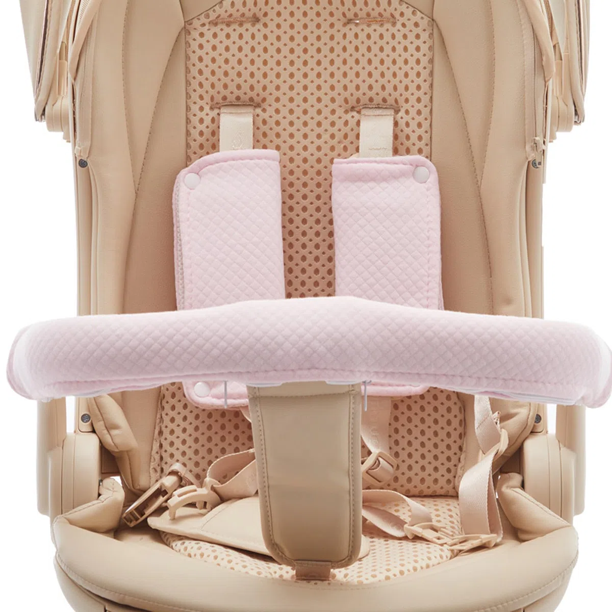 Almohadillas de hombro y entrepierna para cochecitos de bebé, suaves y cómodas, correas para bebés, fáciles de limpiar, para protección de la piel del bebé, equipo para recién nacidos