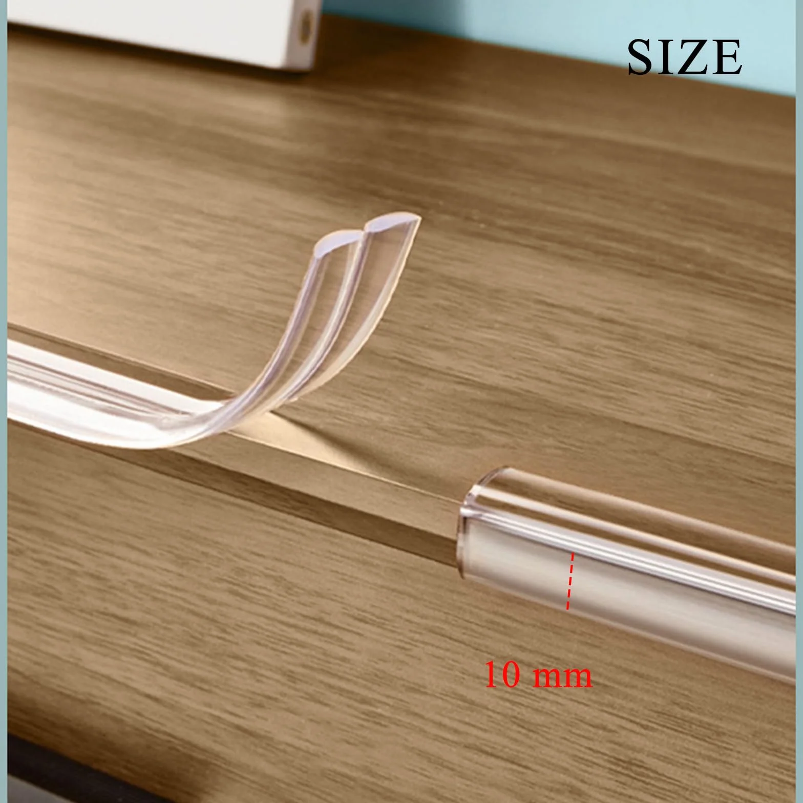 Protecciones Cobertura Suave 6/4/2 Metros y 4 Protector de Esquinas y Bordes de Muebles Pre-Adhesivo Tira Proteger Bebe
