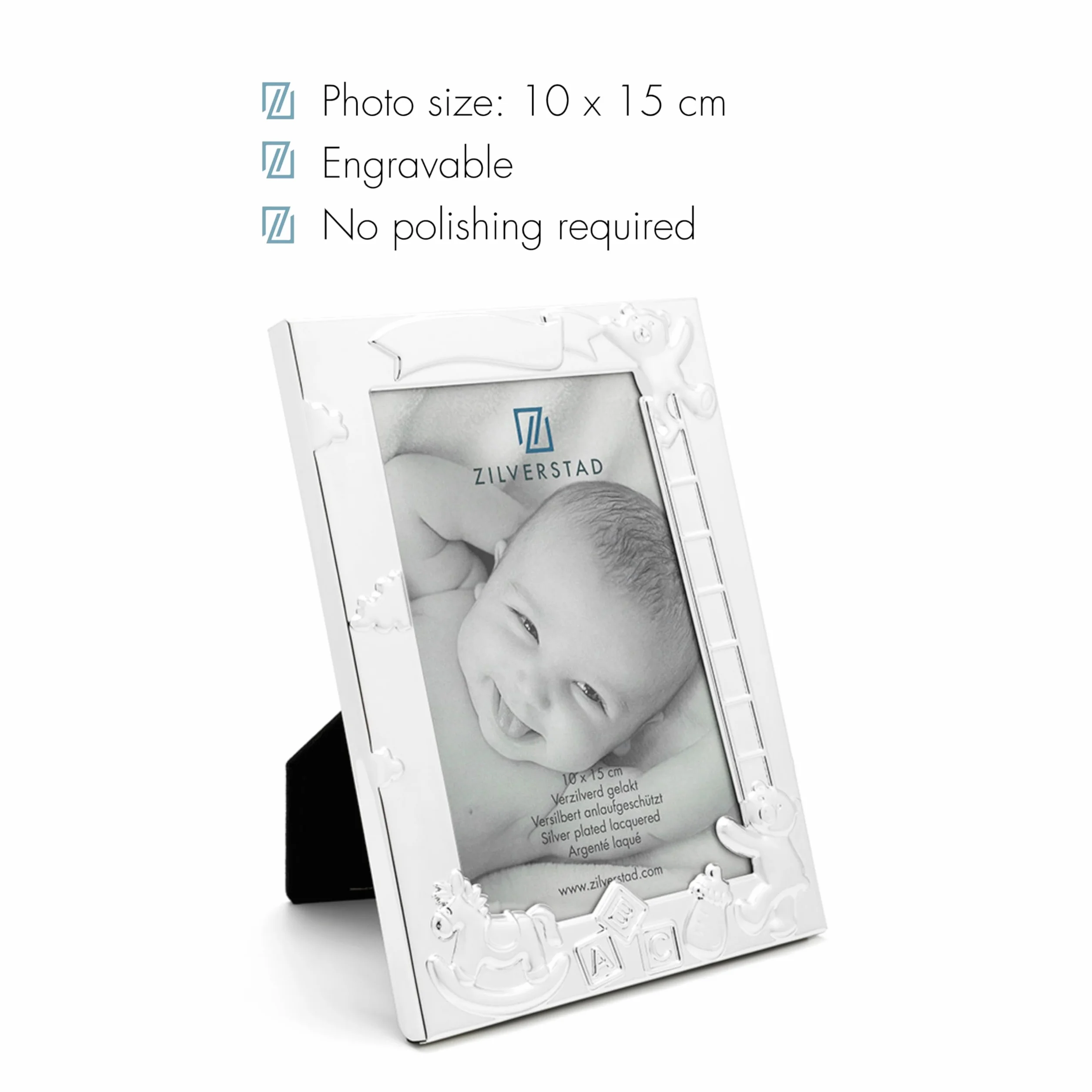 Zilverstad - Marco de fotos Baby ABC 10x15 cm