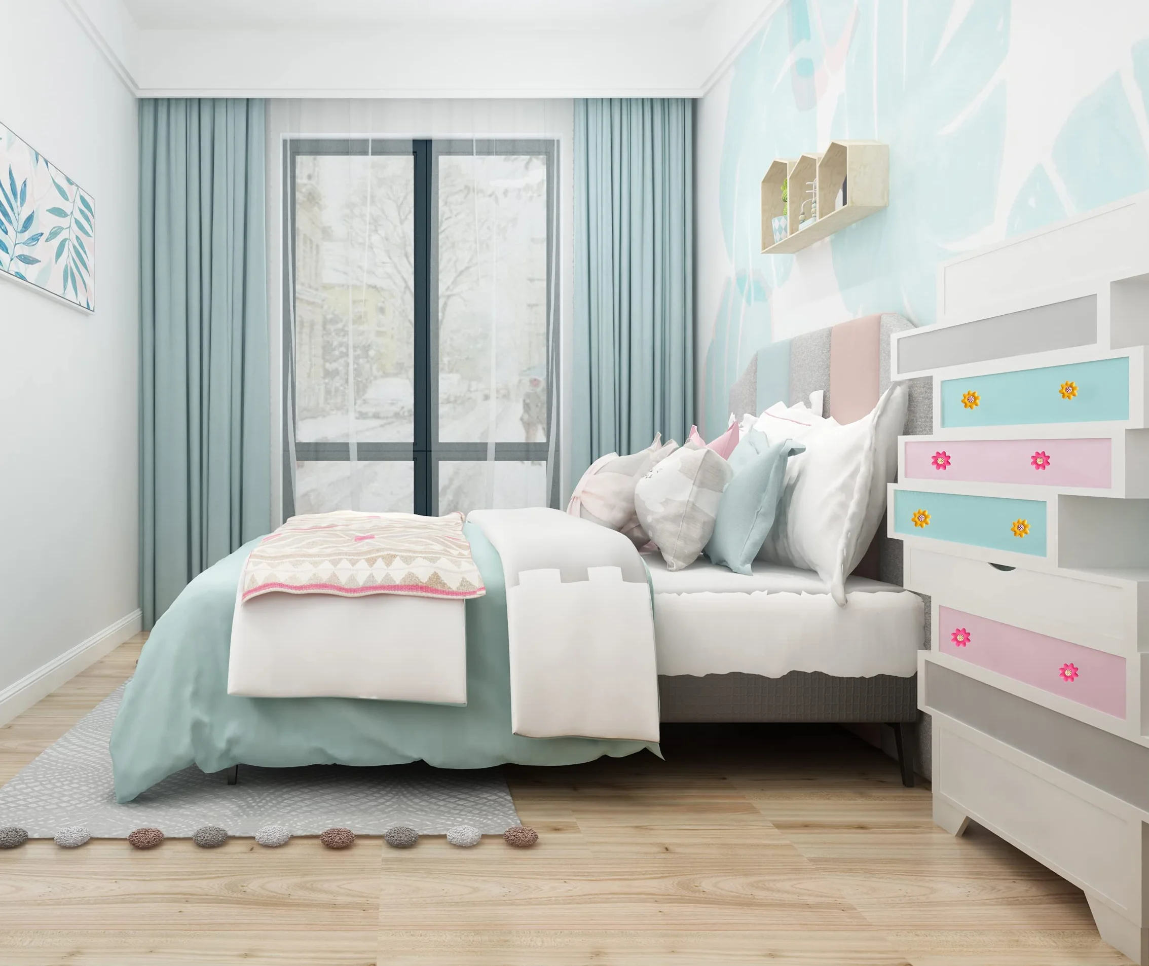 Juego de 6 pomos de goma suave para muebles de jardín de estilo místico, para niños, niñas, jóvenes, para armarios y cajones, para habitación de los niños, armarios, juguetes, color rosa