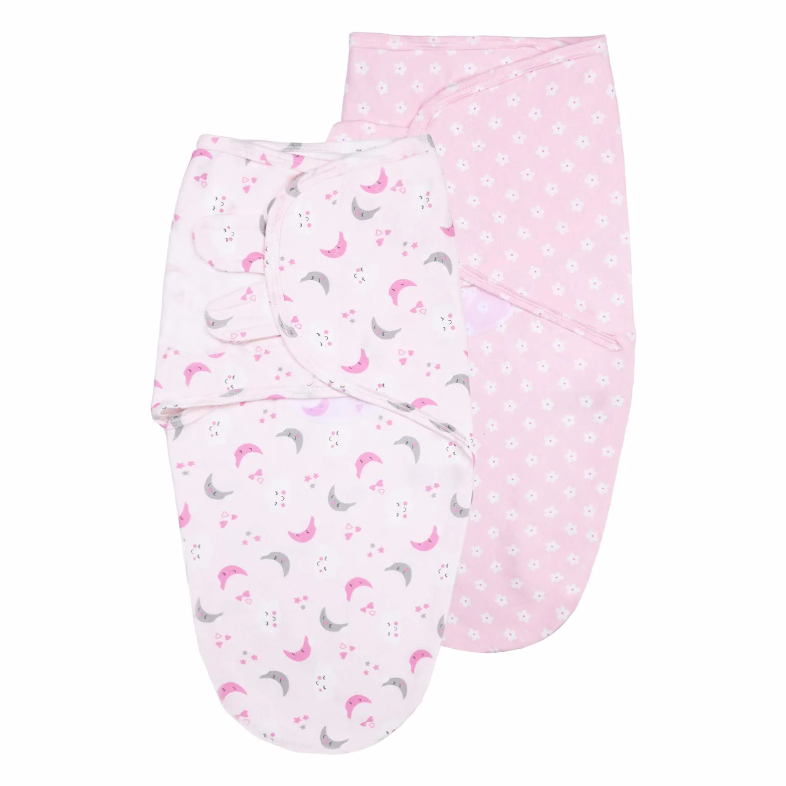 Vicloon Swaddle Wrap, 2pcs Blanket para Bebes, Sacos De Dormir, Envoltura 100% Algodón, Manta de Arrullo Cobija para Recien Nacidos 0-3 Meses
