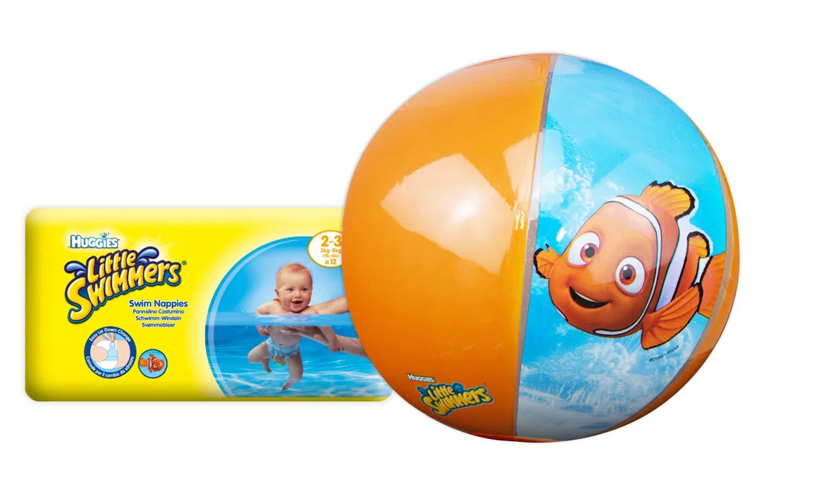 Huggies Little Swimmers – Pañales Tamaño 2 – 3, 2 x Paquetes de 12 (24 Pañales)