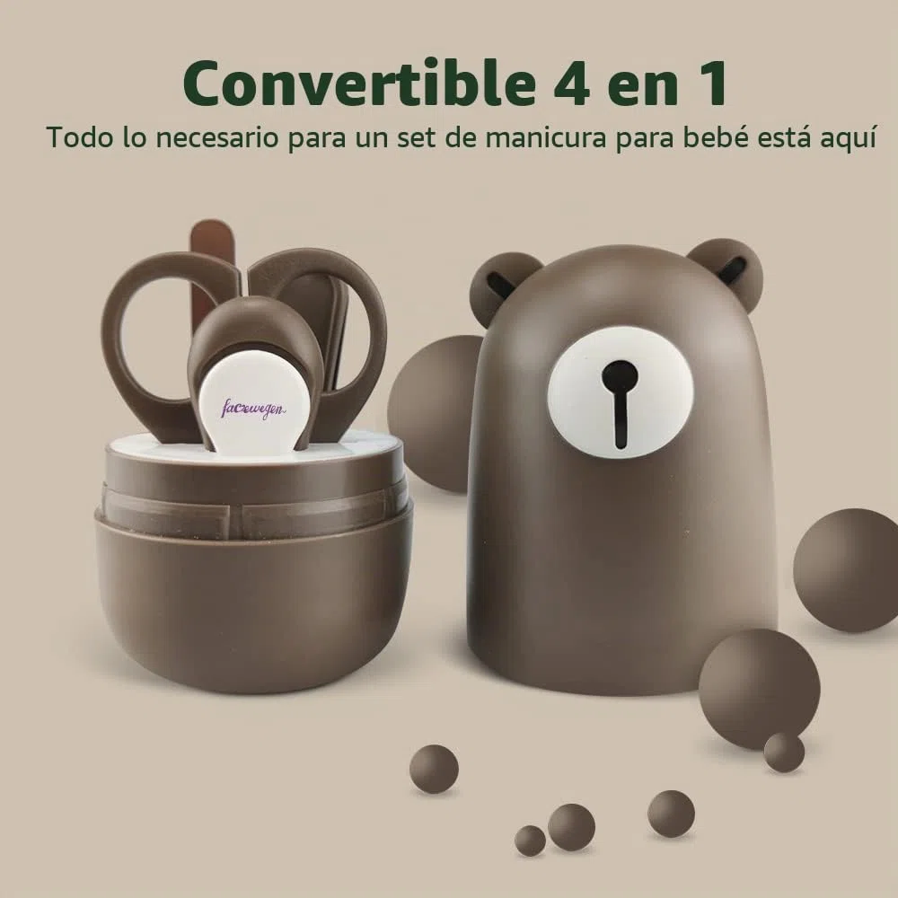 Juego de cortauñas para recién nacidos,Kit de uñas infantiles para regalo de padres primerizos