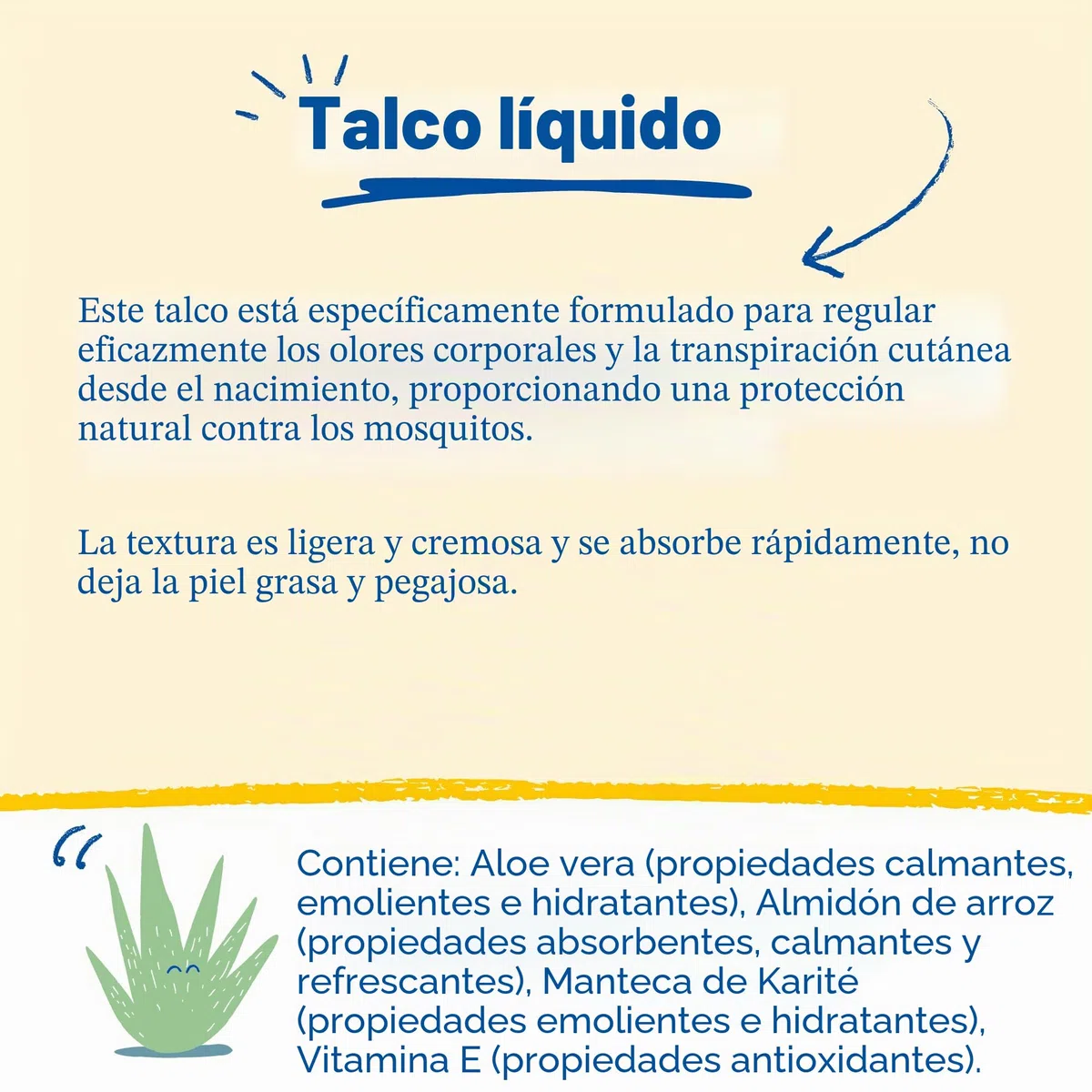Mustela BABYZzz Talco Crema sin Talco, Cuerpo, Bebés, Niños, Toda la Familia - Protección natural contra los mosquitos, regula la sudoración y el olor corporal, segura desde el nacimiento (100ml)
