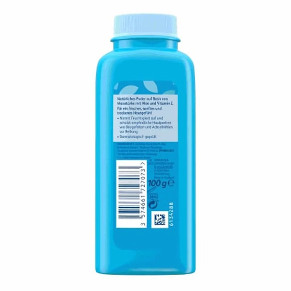 Penaten Puder 100g - Polvo para la piel sensible del bebé - Previene el enrojecimiento de la piel - 100 g