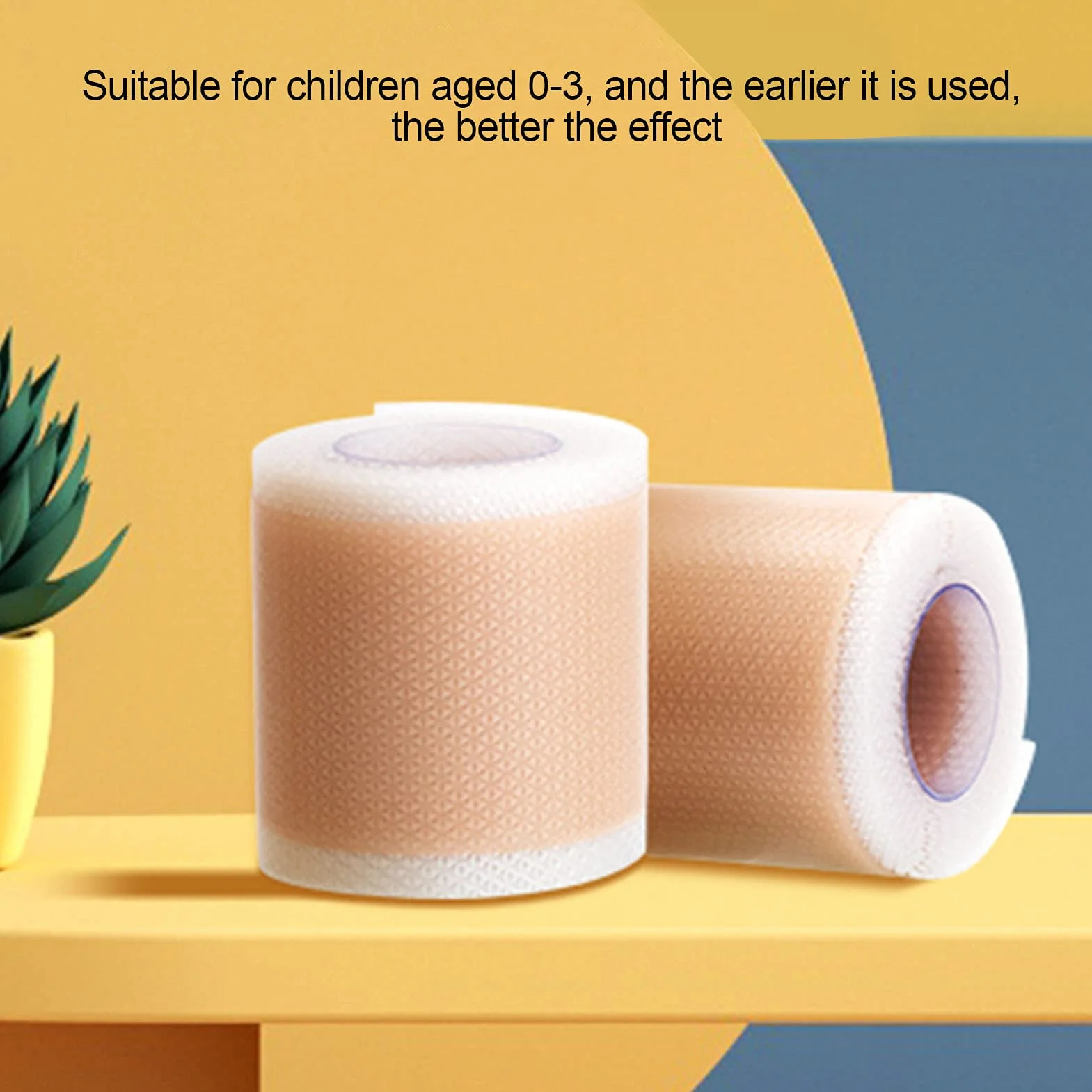 Corrector Estético de Oreja para Bebé Recién Nacido, Silicona, 4 Unidades x 50 cm, Pegatinas de Parche para Orejas Sobresalientes