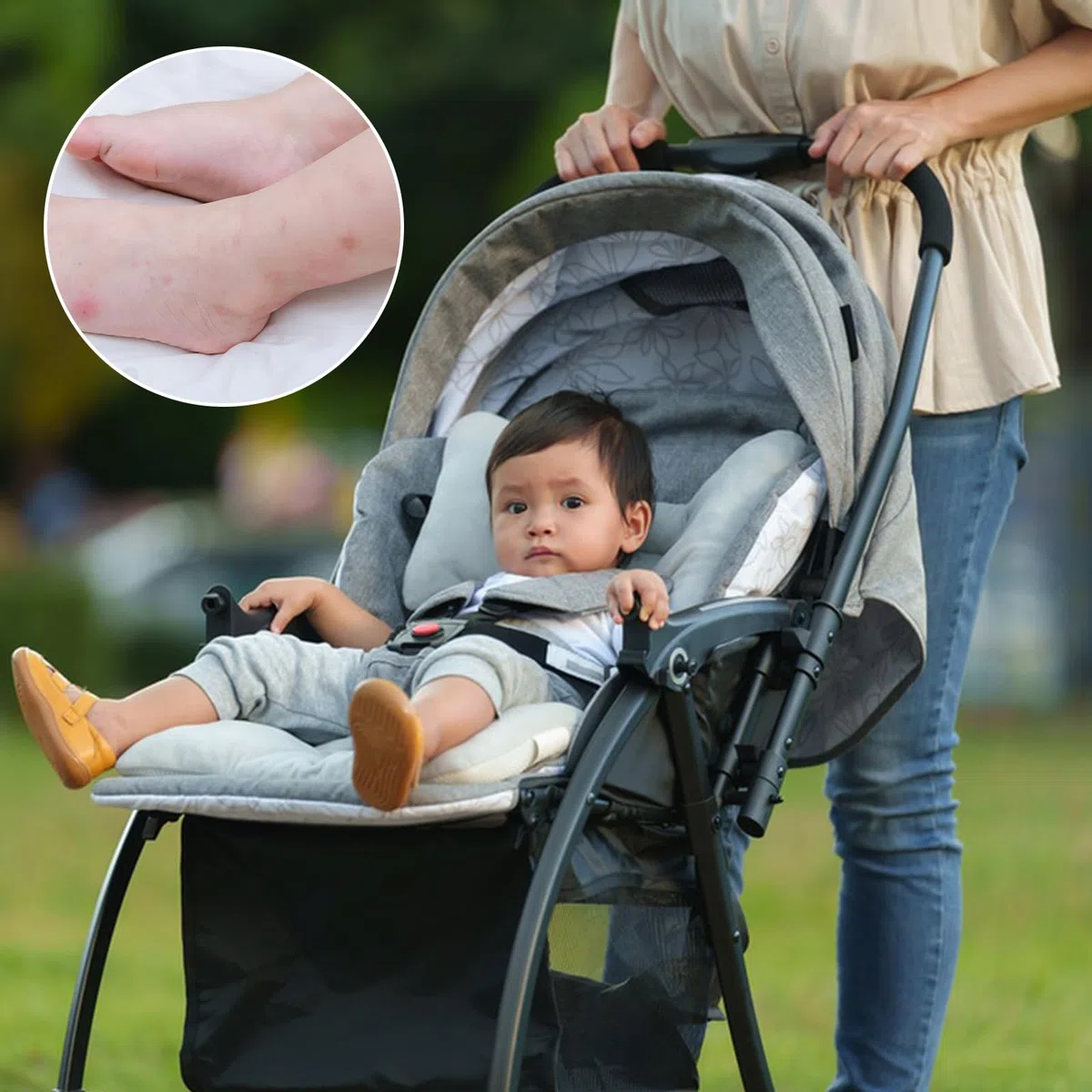 Mosquitera Carrito Bebe Universal, Mosquitero para Carros, Respirable Red Antimosquitos Bebe, Protección Insectos, Adecuado para La Mayoría de Cochecitos, Negro