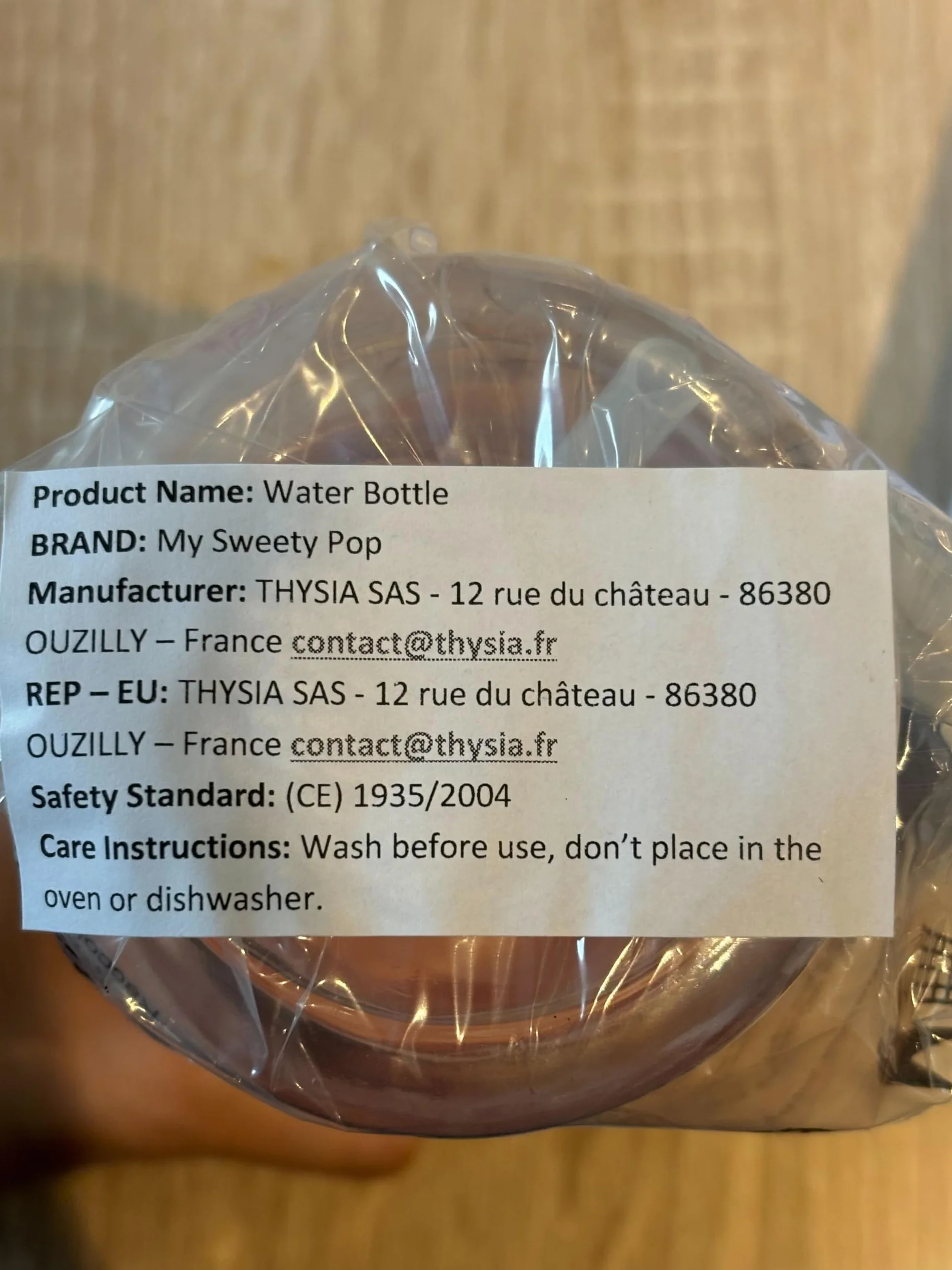 Botella de agua My sweety pop para niños, Paw Patrol, transparente, de plástico, para niños, guardería, escuela, vacaciones, comida, 12 cm, 450 ml, hidratación, idea de regalo
