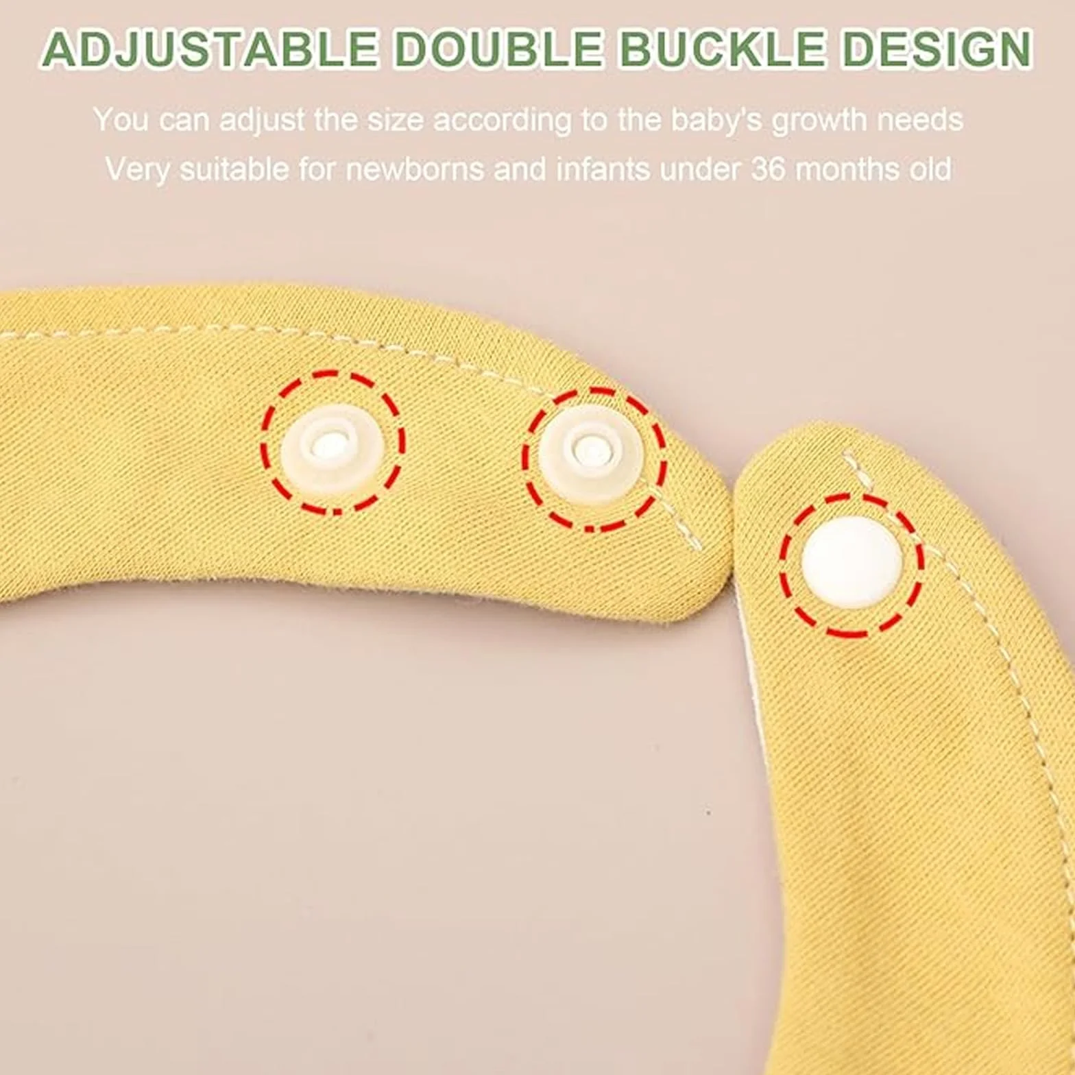 8 Pcs Baberos Bebe, Recien Nacido Algodón para Niñas y Niños