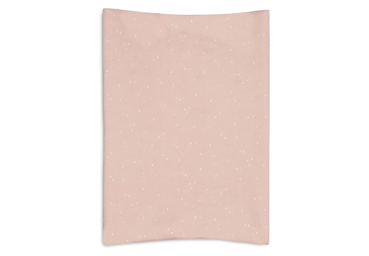 Jollein Funda para cambiador de pañales, diseño de rosa salvaje, 50 x 70 cm, 100% algodón, certificado Öko-Tex, funda para cambiador