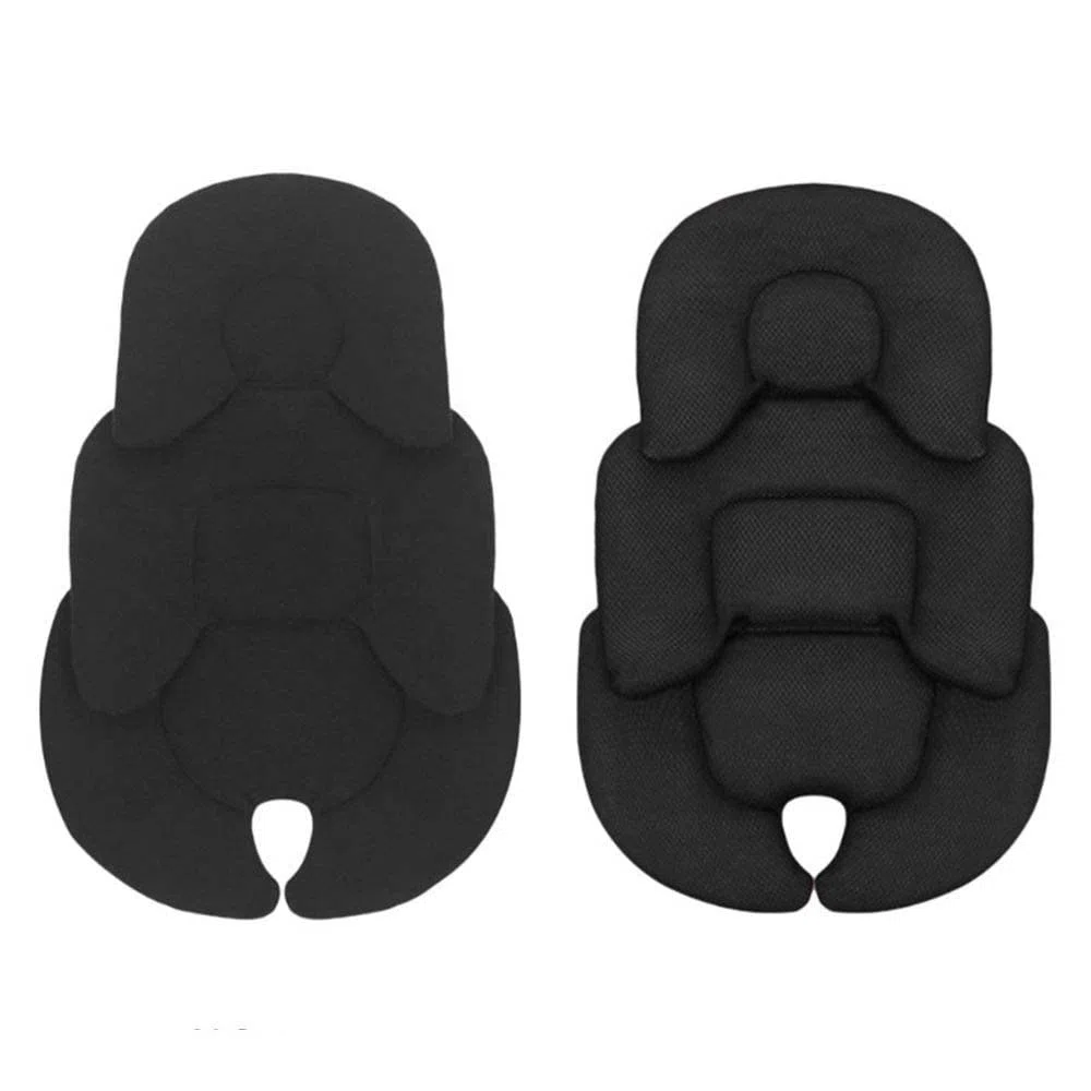 Cojín para cochecito de bebé, inserto de asiento de coche, almohada de soporte para la cabeza del bebé, colchoneta, almohada de soporte para el cuello, cojín para asiento de bebé, colchoneta para