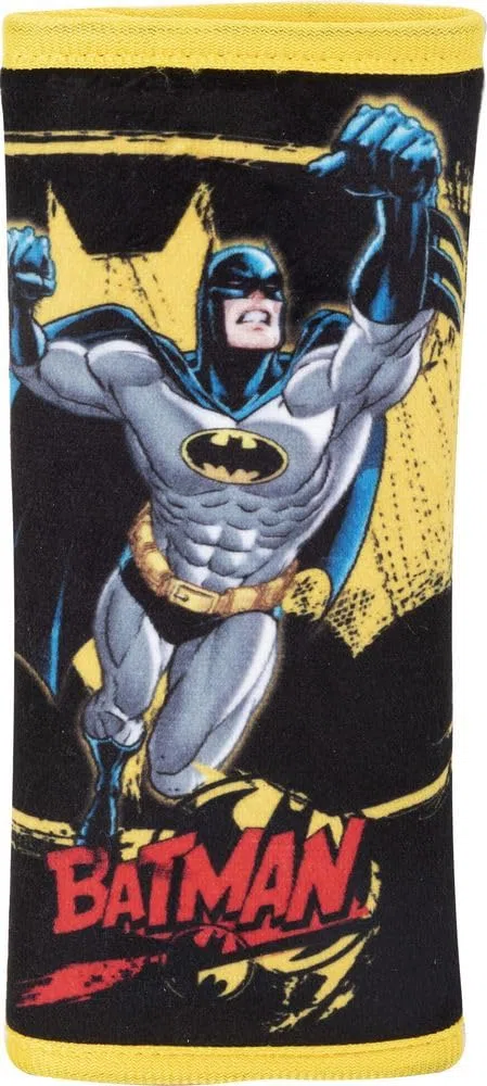 Correa de cinturón suave para viajes en coche, Batman, niños, superhéroes, hombre murciélago, seguridad, amarillo