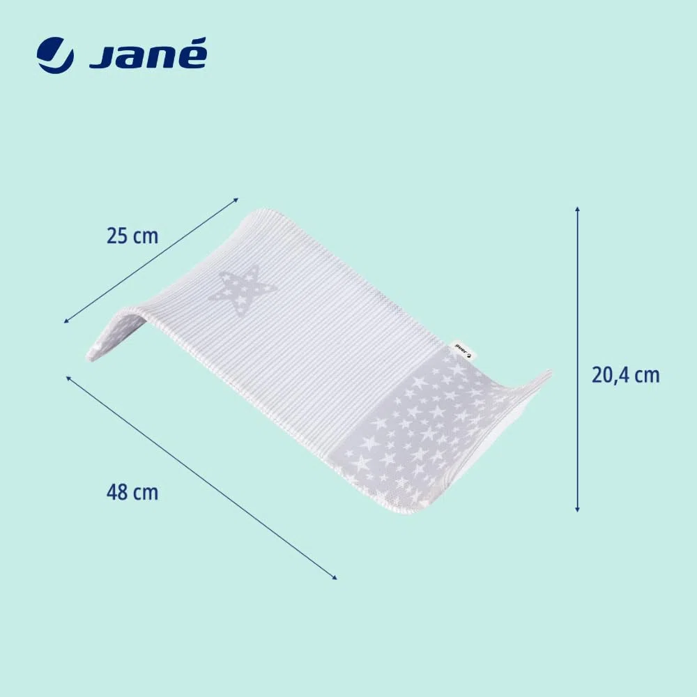 Jané Hamaca de Baño para Bebé, de 0 a 6 meses, para Bañera o Plato Ducha, Antimoho, Apto Lavadora