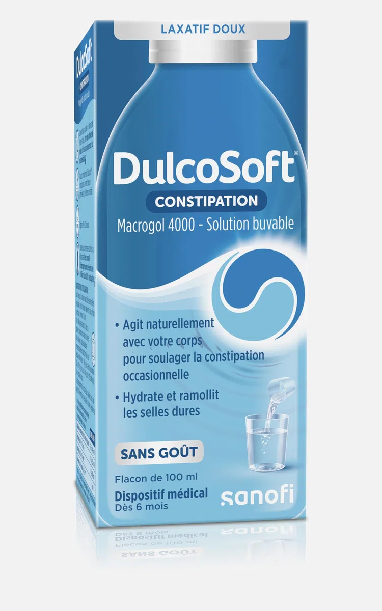 DulcoSoft estreñimiento solución oral 100 ml – Laxante suave – Dispositivo médico – Alivia el estreñimiento ocasional de manera eficaz y suave – Sin sabor, sin azúcar, sin gluten sin lactosa