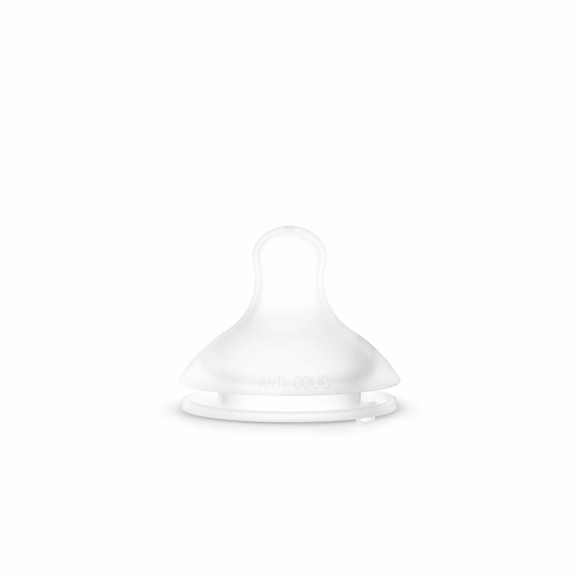 SUAVINEX 307388 - Juego de 2 tetinas Simmétricas de silicona SX Pro, flujo de Denso para leche o líquidos de densidad de 6 meses, con sistema anticólico