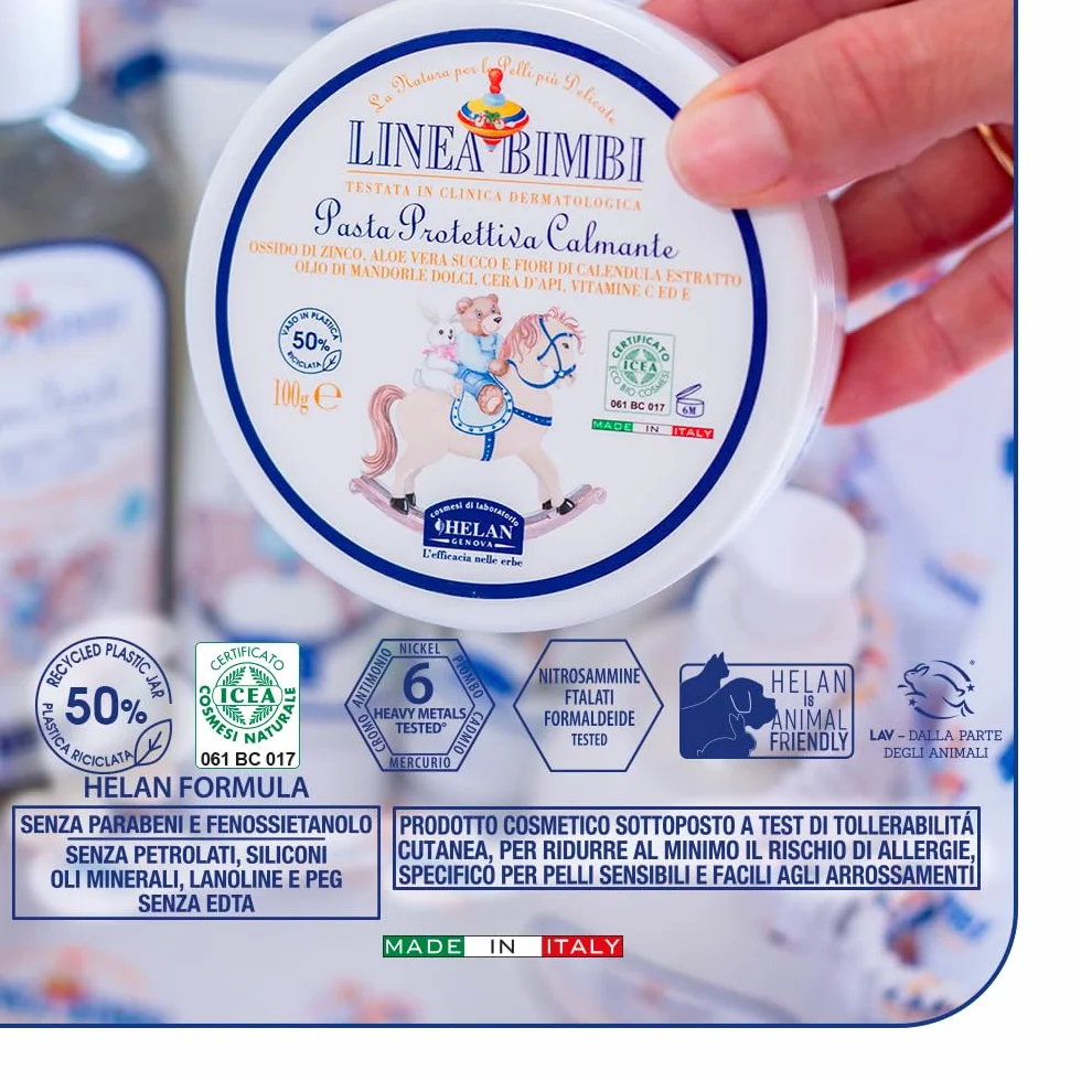 Helan Bimbi - Pasta Protettiva Calmante, 100ml